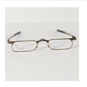 Beau Monde 'Montgomery' Rectangle Folding Eyeglasses Frames Made Japan Vintage